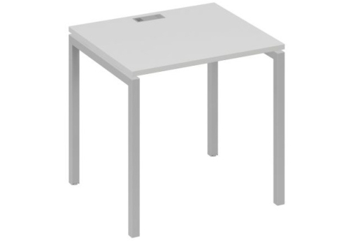 Стол письменный Мира Лофт, цвет серый + серый