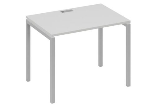 Стол письменный Мира Лофт, цвет серый + серый