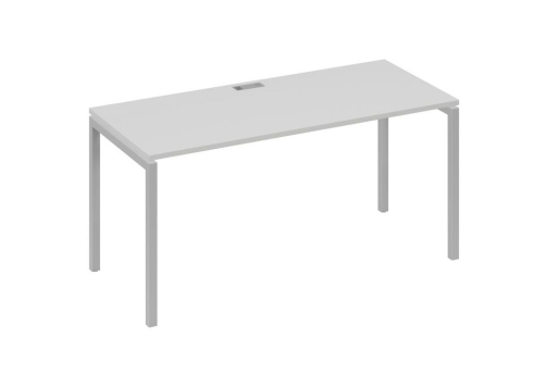 Стол письменный Мира Лофт, цвет серый + серый