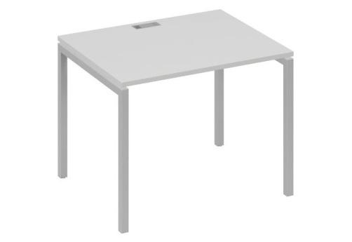 Стол письменный Мира Лофт, цвет серый + серый