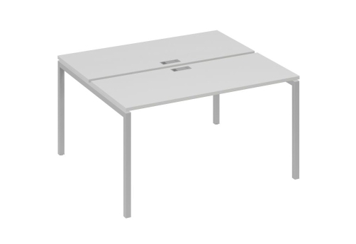 Рабочая станция 2х140 Мира Лофт, цвет серый + серый