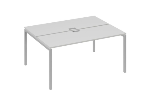 Рабочая станция 2х160 Мира Лофт, цвет серый + серый