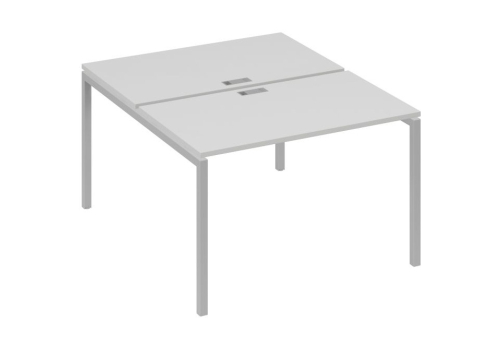 Рабочая станция 2х120 Мира Лофт, цвет серый + серый