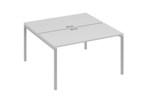 Рабочая станция 2х140 Мира Лофт, цвет серый + серый