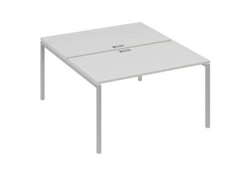 Рабочая станция 2х140 Мира Лофт, цвет серый + серый