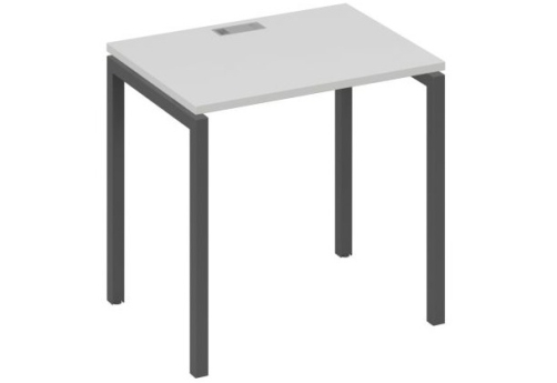 Стол письменный Мира Лофт, цвет серый + антрацит