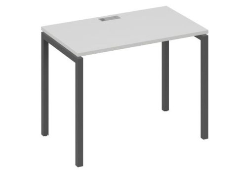 Стол письменный Мира Лофт, цвет серый + антрацит