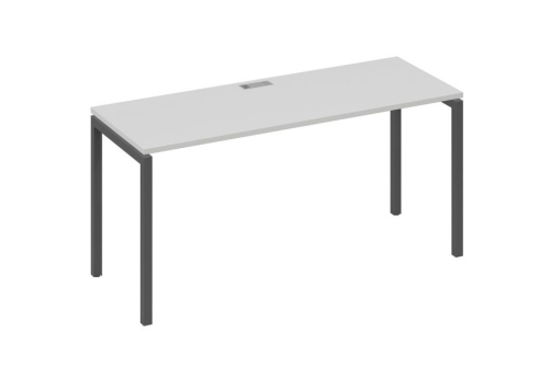 Стол письменный Мира Лофт, цвет серый + антрацит