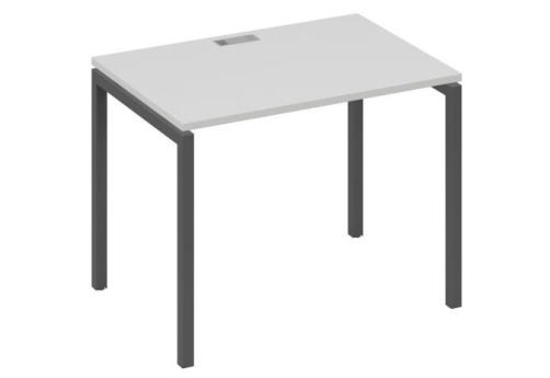 Стол письменный Мира Лофт, цвет серый + антрацит