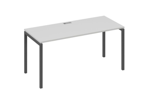 Стол письменный Мира Лофт, цвет серый + антрацит