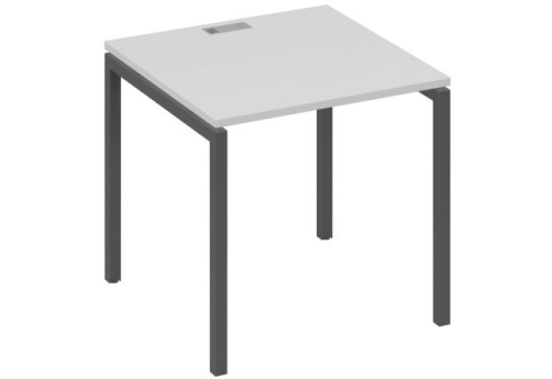Стол письменный Мира Лофт, цвет серый + антрацит