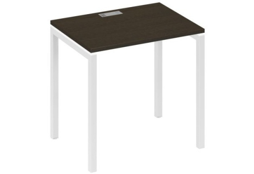 Стол письменный Мира Лофт, цвет венге + белый