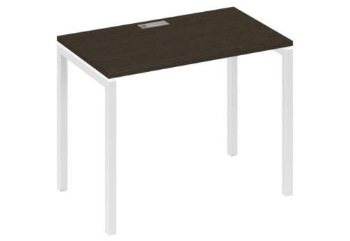 Стол письменный Мира Лофт, цвет венге + белый