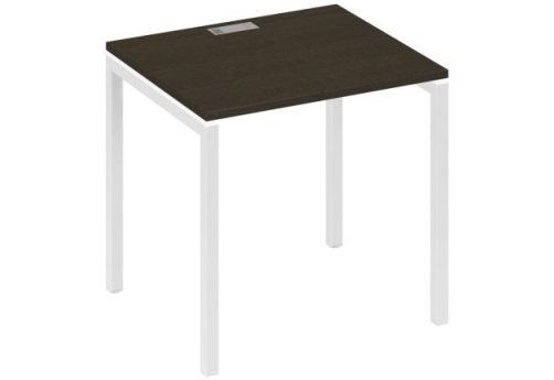Стол письменный Мира Лофт, цвет венге + белый