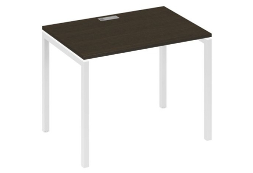 Стол письменный Мира Лофт, цвет венге + белый