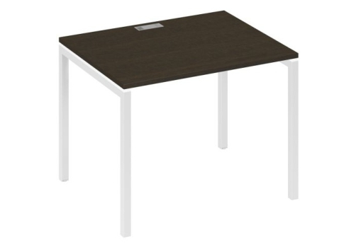 Стол письменный Мира Лофт, цвет венге + белый