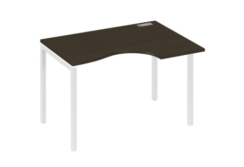 Стол эргономичный правый Классика Мира Лофт, цвет венге + белый