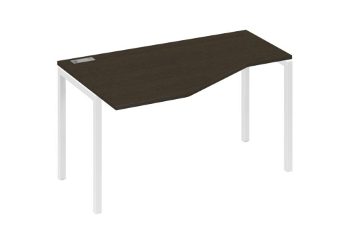 Стол эргономичный левый Техно Мира Лофт, цвет венге + белый