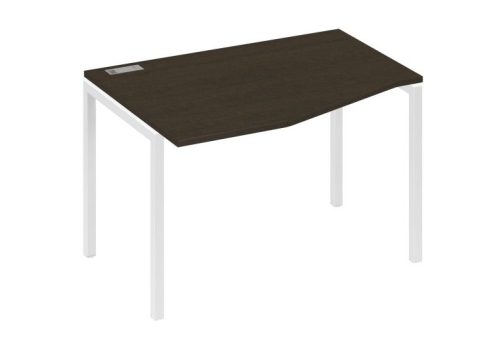 Стол эргономичный левый Техно Мира Лофт, цвет венге + белый