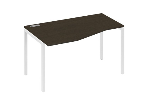 Стол эргономичный левый Техно Мира Лофт, цвет венге + белый