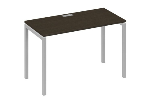 Стол письменный Мира Лофт, цвет венге + серый