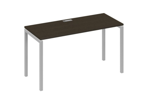 Стол письменный Мира Лофт, цвет венге + серый