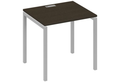 Стол письменный Мира Лофт, цвет венге + серый