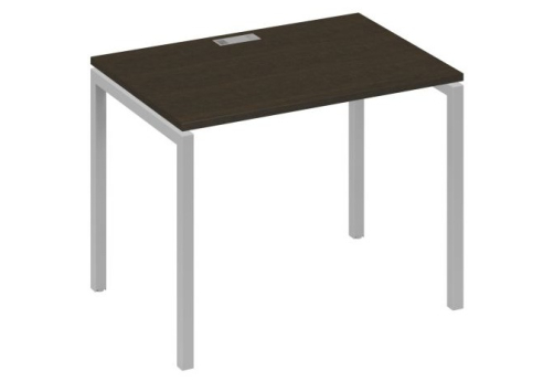 Стол письменный Мира Лофт, цвет венге + серый