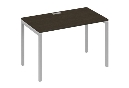 Стол письменный Мира Лофт, цвет венге + серый