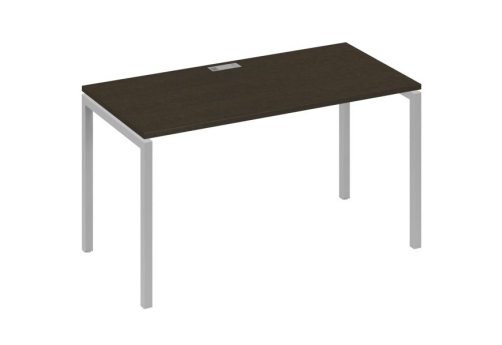 Стол письменный Мира Лофт, цвет венге + серый