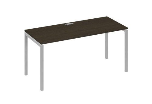 Стол письменный Мира Лофт, цвет венге + серый