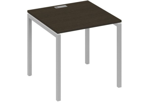 Стол письменный Мира Лофт, цвет венге + серый