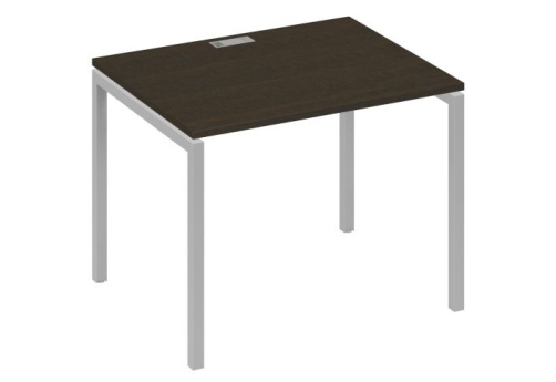 Стол письменный Мира Лофт, цвет венге + серый