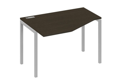 Стол эргономичный левый Техно Мира Лофт, цвет венге + серый