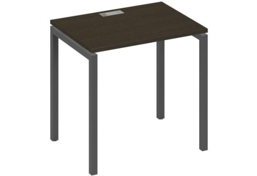 Стол письменный Мира Лофт, цвет венге + антрацит