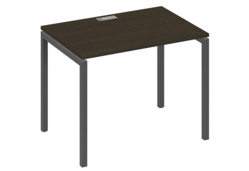 Стол письменный Мира Лофт, цвет венге + антрацит
