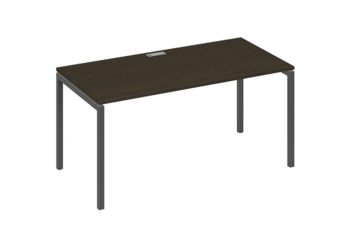 Стол письменный Мира Лофт, цвет венге + антрацит