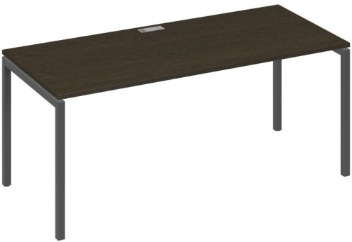 Стол письменный Мира Лофт, цвет венге + антрацит