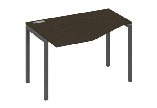 Стол эргономичный левый Техно Мира Лофт, цвет венге + антрацит