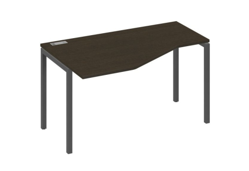 Стол эргономичный левый Техно Мира Лофт, цвет венге + антрацит