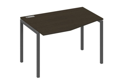 Стол эргономичный левый Техно Мира Лофт, цвет венге + антрацит
