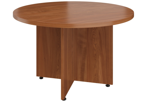 Конференц-стол круглый Адмирал, цвет орех