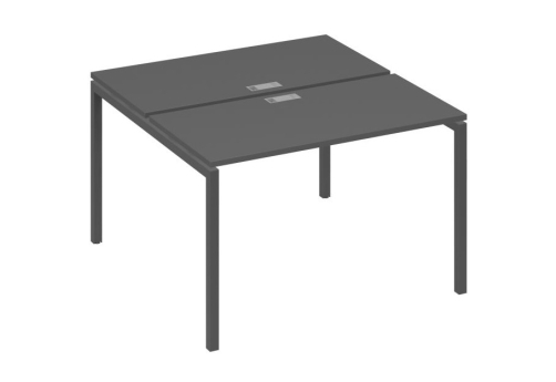 Рабочая станция 2х120 Мира Лофт, цвет антрацит премиум + антрацит