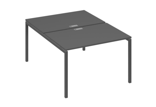 Рабочая станция 2х120 Мира Лофт, цвет антрацит премиум + антрацит