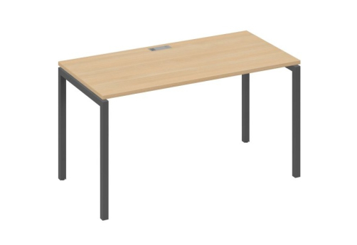 Стол письменный Мира Лофт, цвет натуральный дуб + антрацит