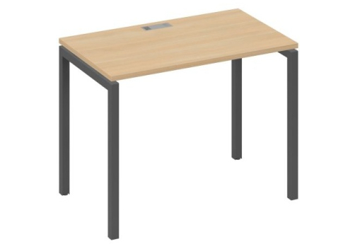 Стол письменный Мира Лофт, цвет натуральный дуб + антрацит