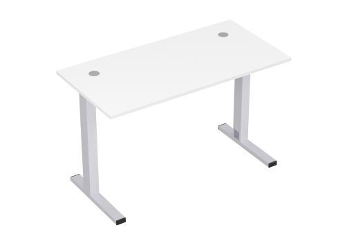 Стол прямолинейный Сандора, цвет белый