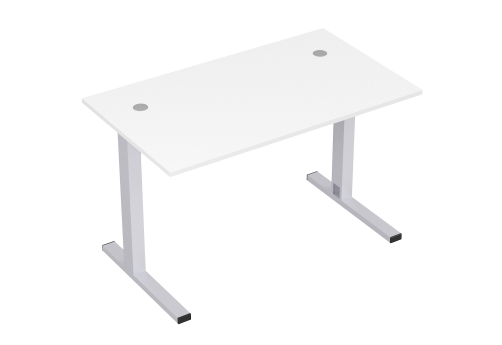 Стол прямолинейный Сандора, цвет белый