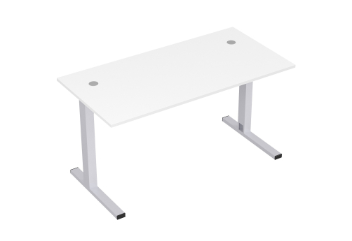 Стол прямолинейный Сандора, цвет белый