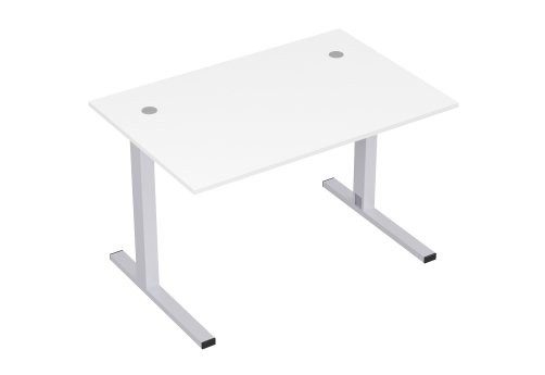 Стол прямолинейный Сандора, цвет белый